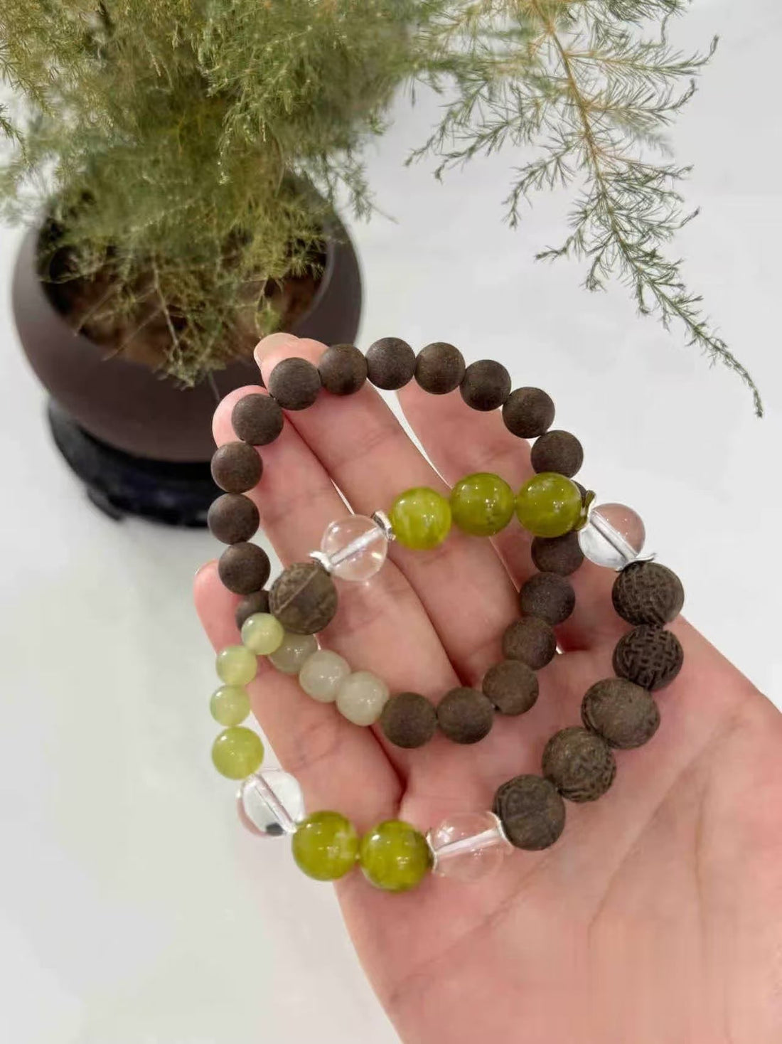 Four season cultural bracelets/Traditional Chinese medicine jewelry symbolism/Agate traditional symbol