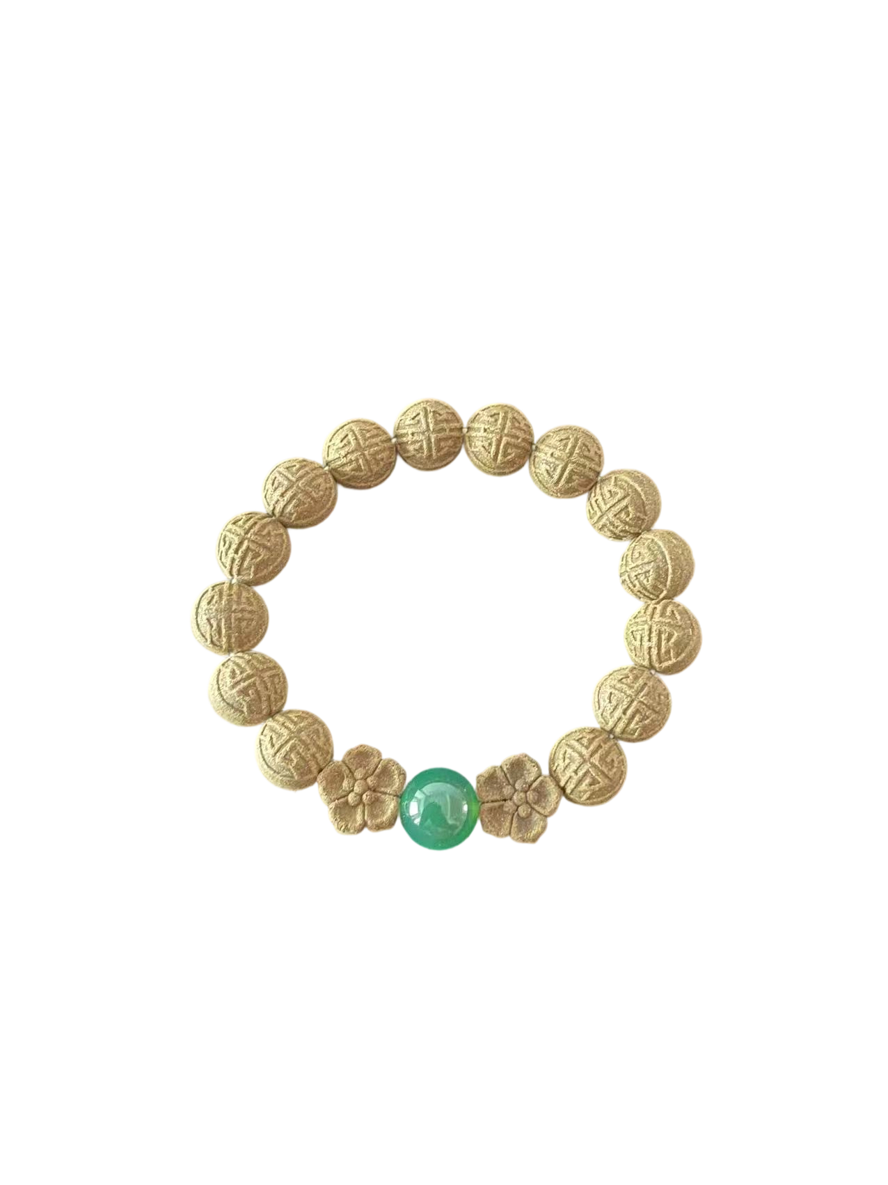 Handmade Mint Awakening Bead Bracelet