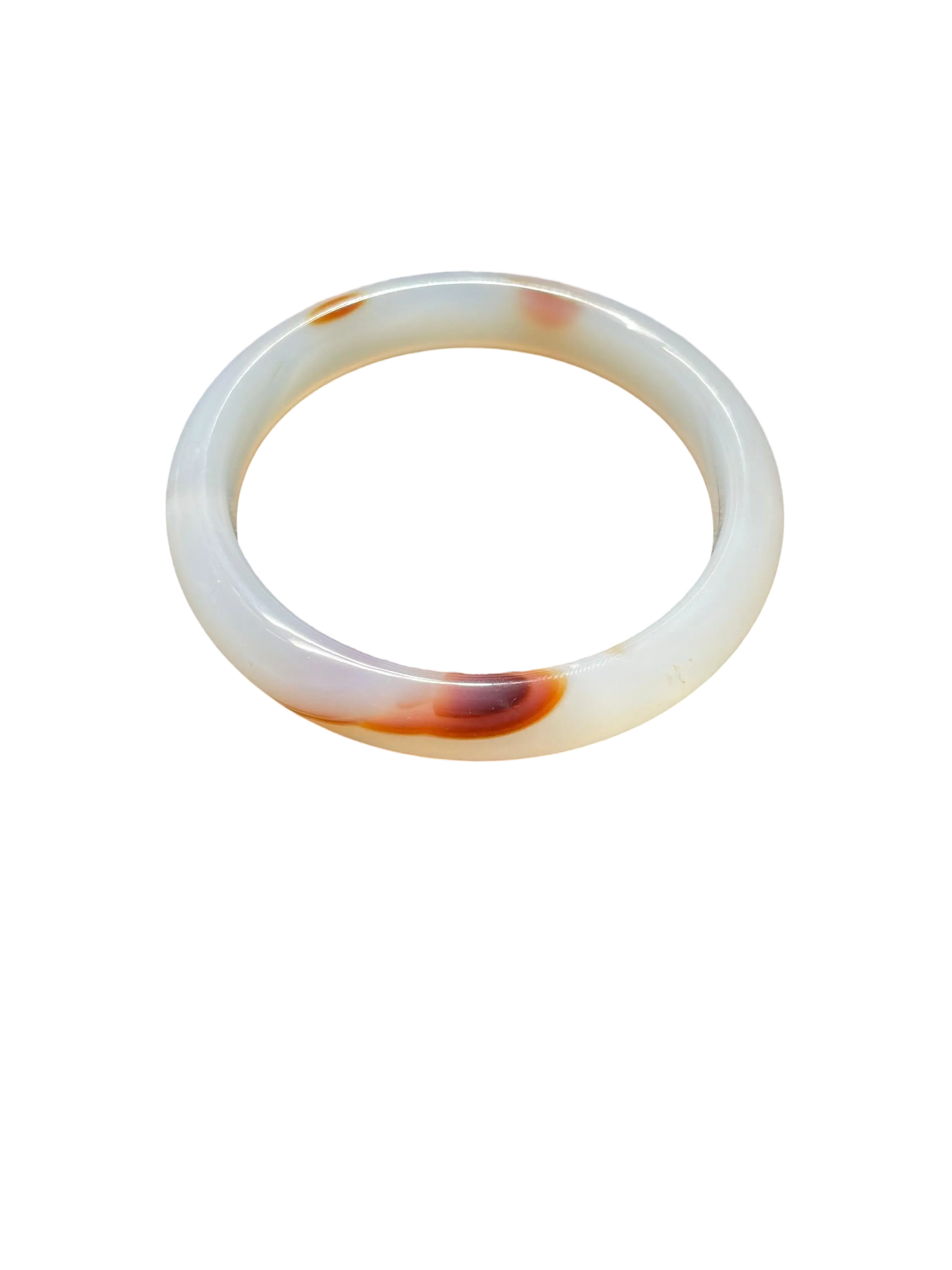 Brilliant Sunlight Hard Agate Bracelet