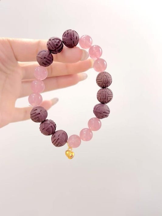 Natural plant bracelets+agate beads: ancient wisdom revitalizes your fashion