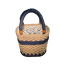 Artisanal Jute Woven Handbag - Vintage Style Large Capacity Tote for Women