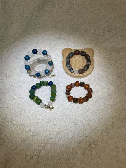 Custom natural energy agate bracelet (please contact customer service after subscription)