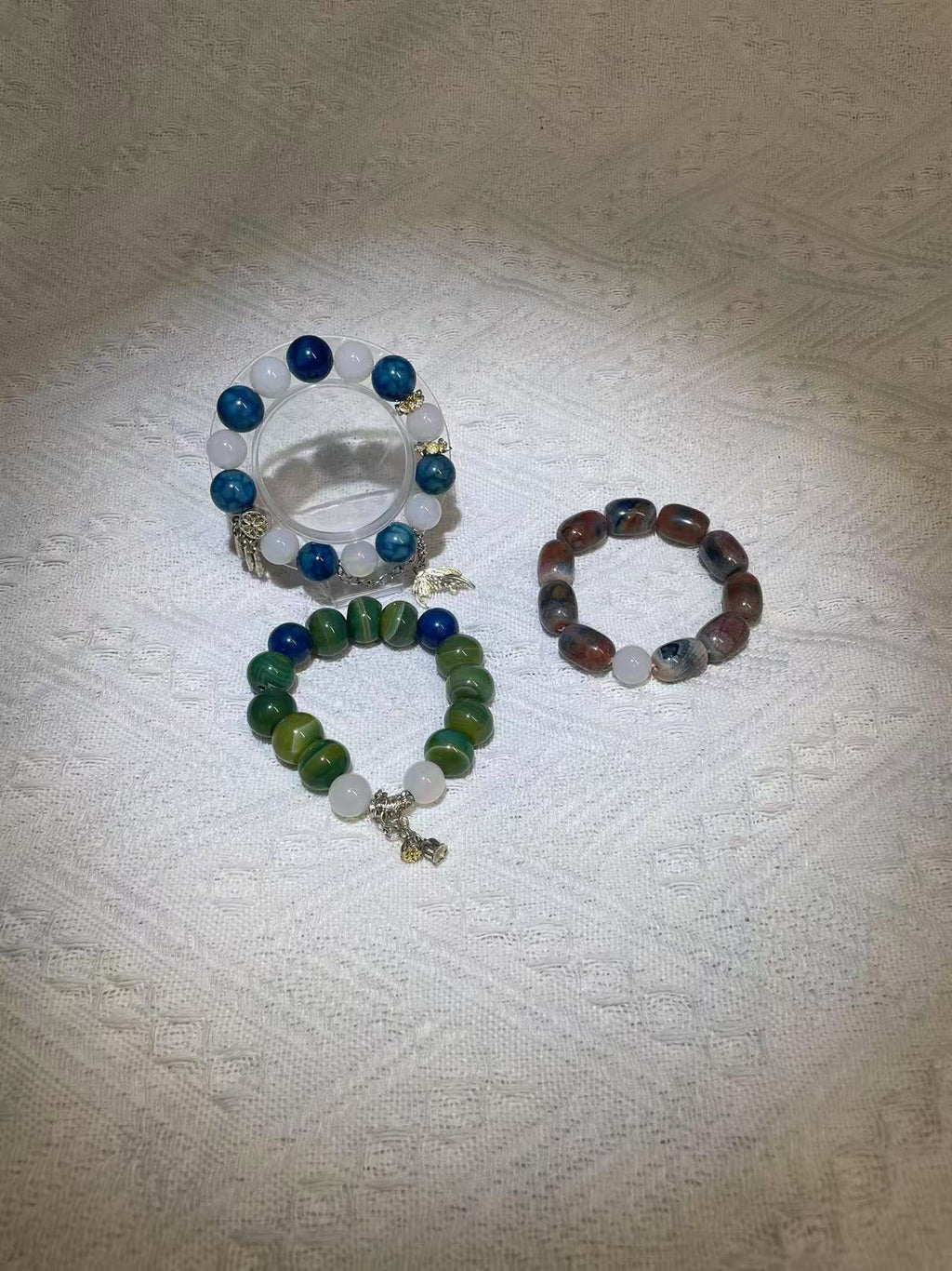 Custom natural energy agate bracelet (please contact customer service after subscription)