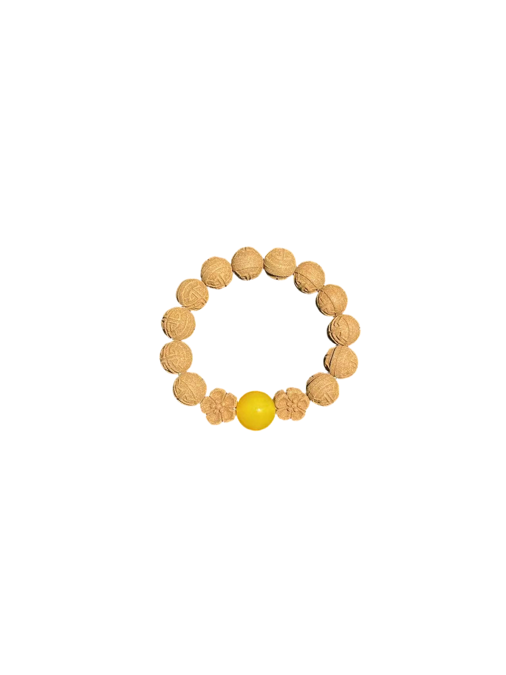 Handmade floral fragrance beads