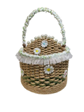 Hand-Woven Jute Wall Basket | Multi-Purpose Storage