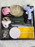 Beginner DIY Macramé Hemp Rope Craft Kit | Make Your Own Floral Phone Stand or Decorative Basket, Perfect Handmade Gift