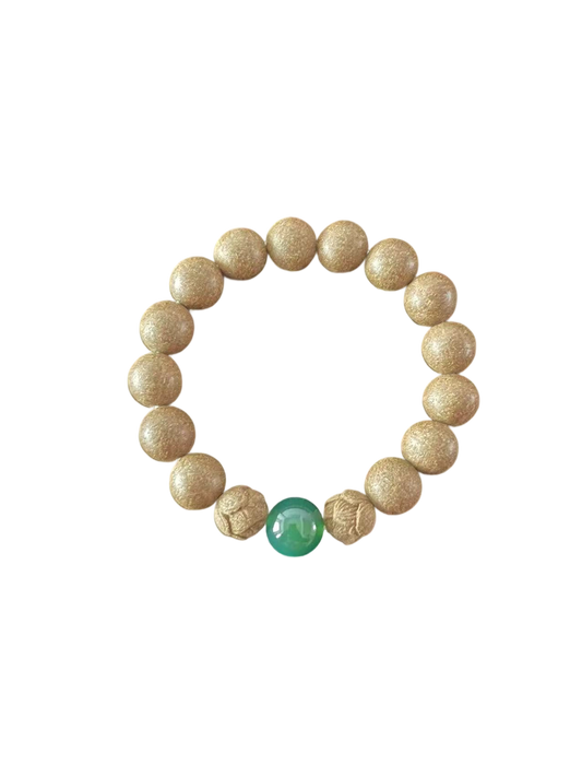 Handmade Mint Awakening Bead Bracelet