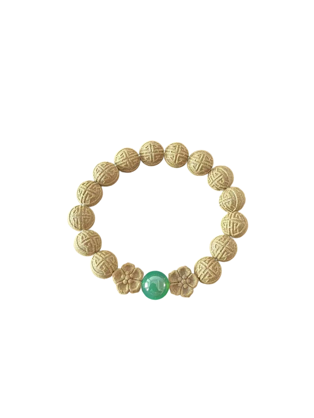 Handmade Mint Awakening Bead Bracelet