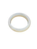 White Noble Consort Hard Agate Bracelet