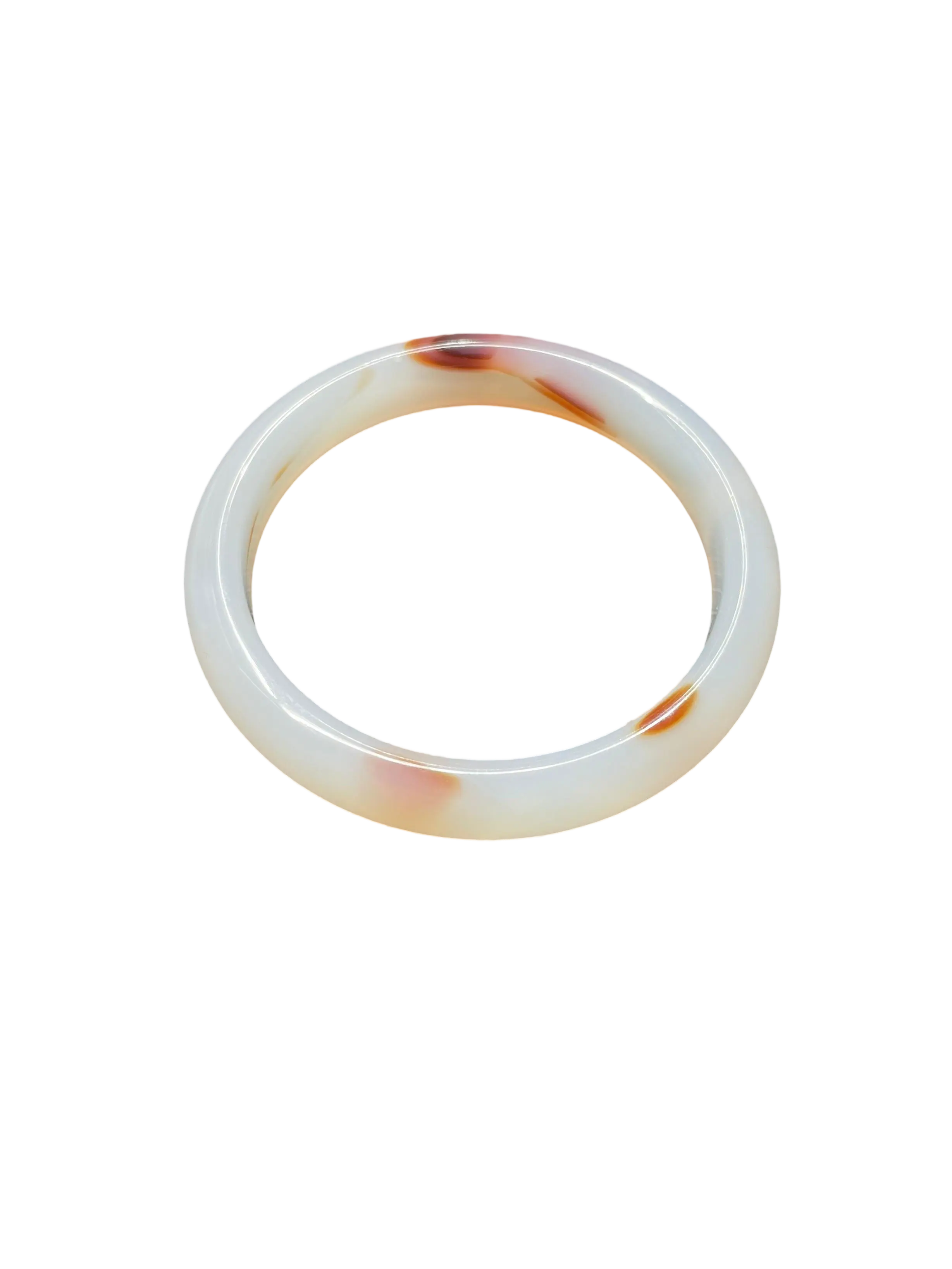 Brilliant Sunlight Hard Agate Bracelet