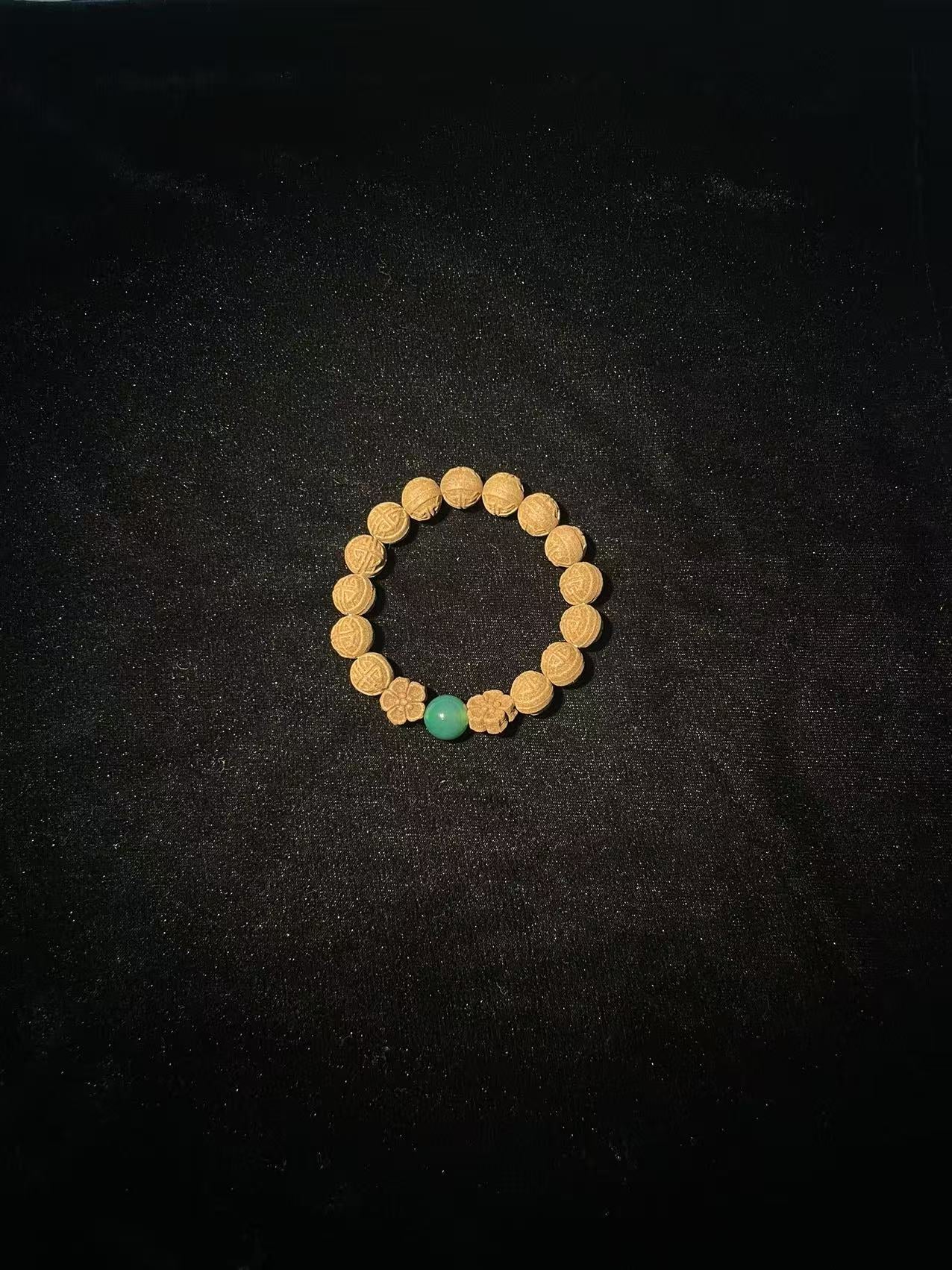 Handmade Mint Awakening Bead Bracelet